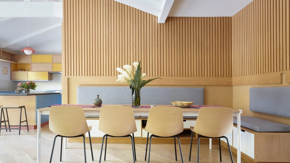 Mid-century dining room by Los Angeles based interior designer Tracey Gallacher
