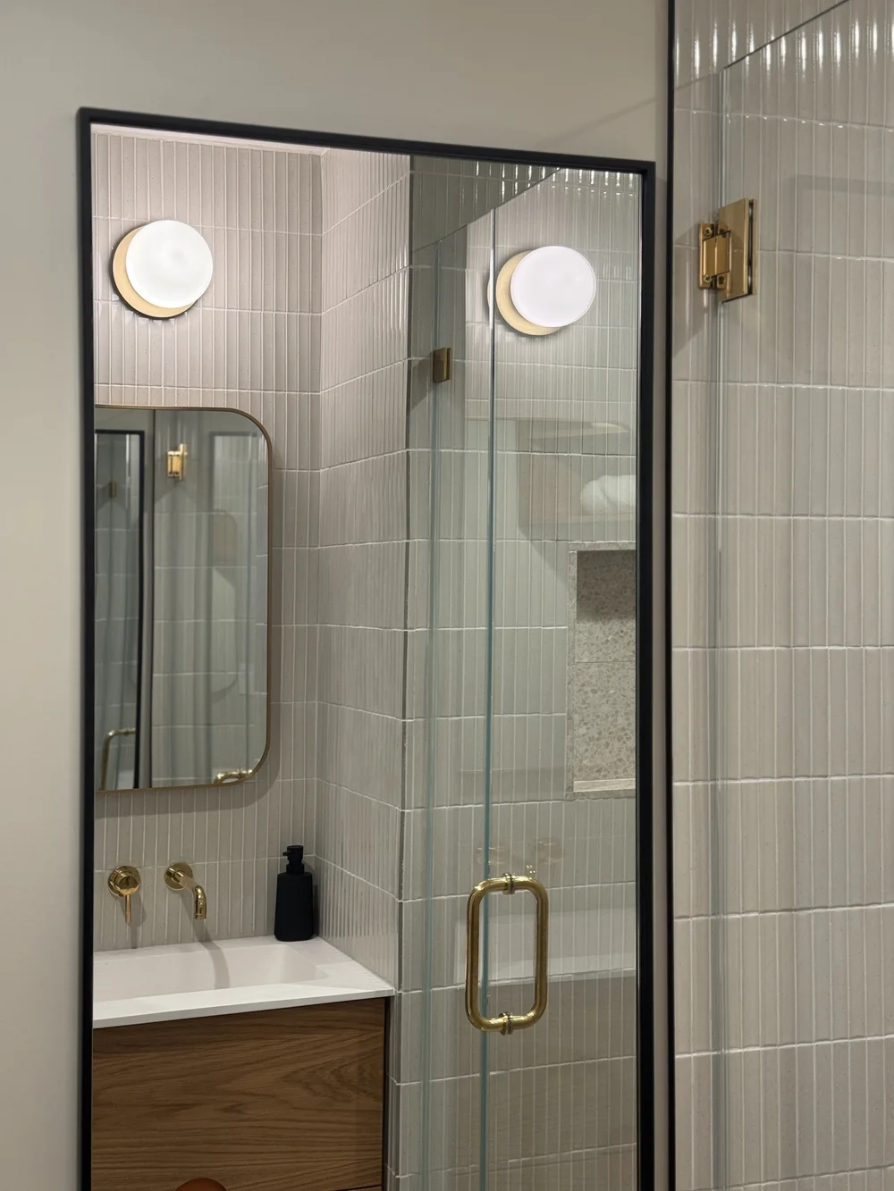 Montecito Heights Modern, modern bathroom renovation by interior designer Tracey Gallacher (view 5 of 6)
