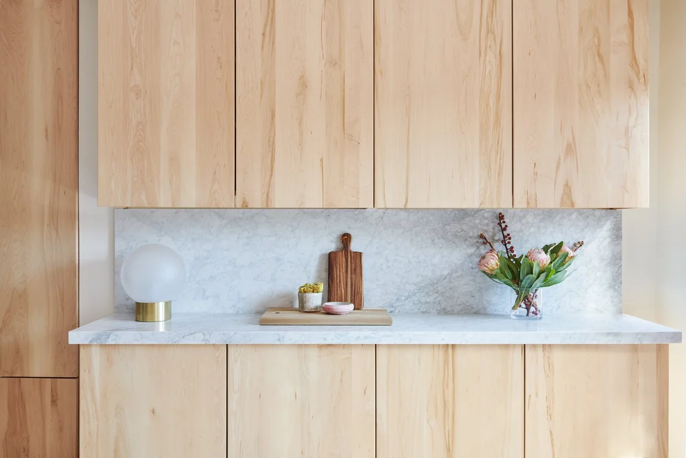 Organic modern kitchen by Los Angeles based interior designer Tracey Gallacher